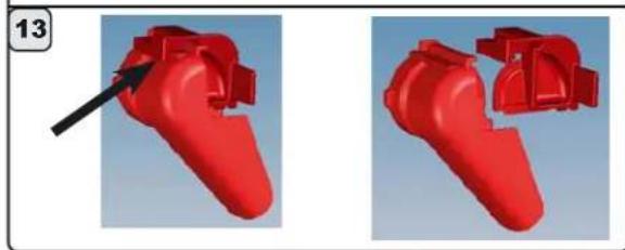 Faema Barcode - NETTOYAGE DE LA TREMIE DE SOLUBLES (6B) (quand le cas se presente) - 9