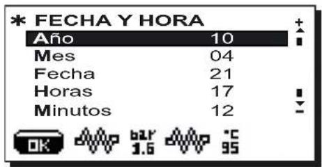 Faema Barcode - Fecha y hora - 1