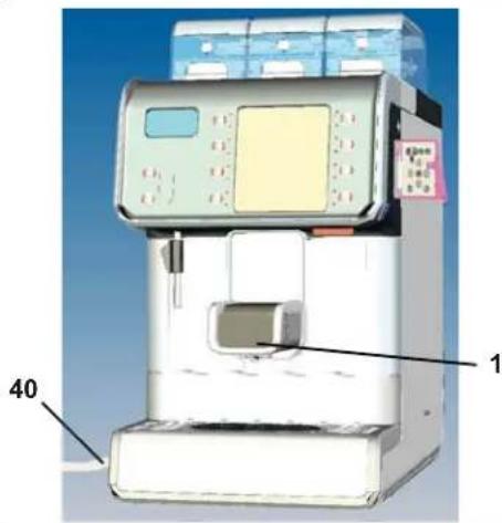 Faema Barcode - Erogazione soluble misto - 1