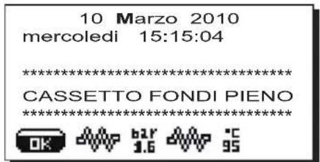 Faema Barcode - Svuotamento cassetto fondi - 1