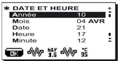 Faema Barcode - Date et heures - 1