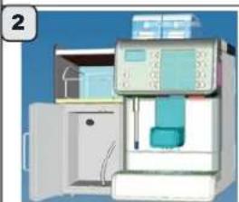 Faema Barcode - Accoppiamento Macchina - Modulo BARCODE Milk + Cup - 8
