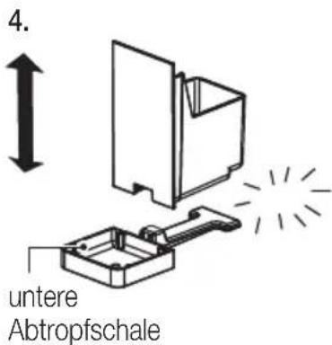 Delizio Compact - Kapselbehälter und Abtropfschale leeren - 3