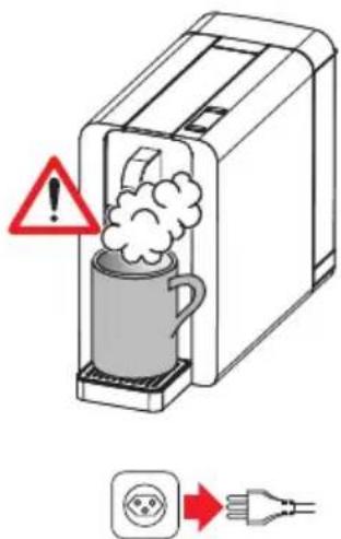 Delizio Compact - Evacuer la vapeur / Rangement / Transport - 2