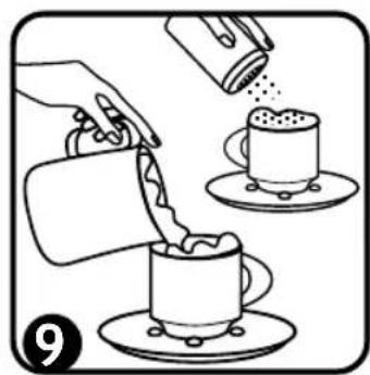 Bugatti DIVA Evolution - Tilberedning af cappuccino - 7