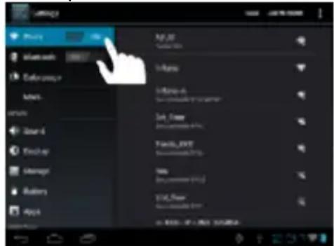 HAIER PAD 822 - Établissement d'une connexion WI-FI - 2
