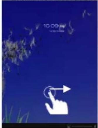 HAIER PAD 822 - Unlocking the Screen - 1