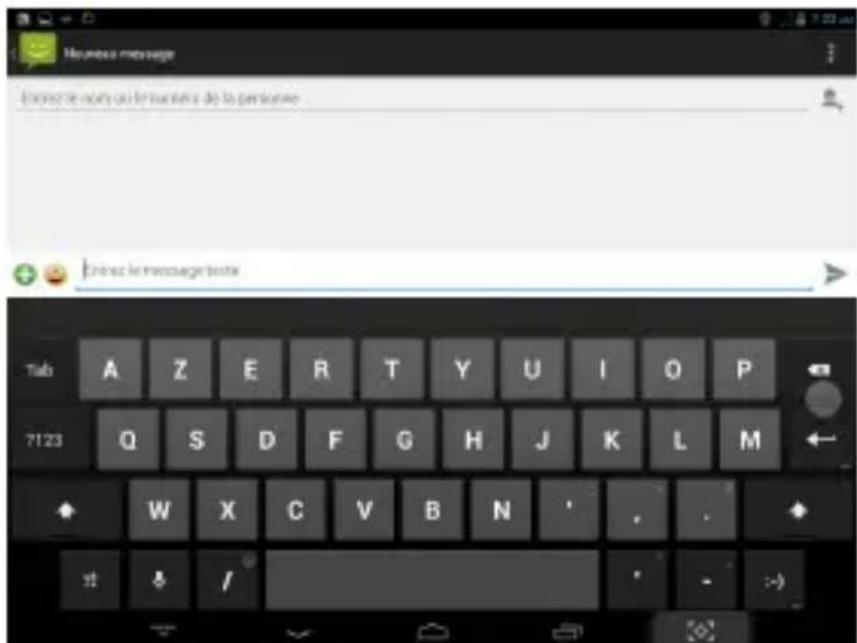 HAIER PAD D85 - Messagerie - 1