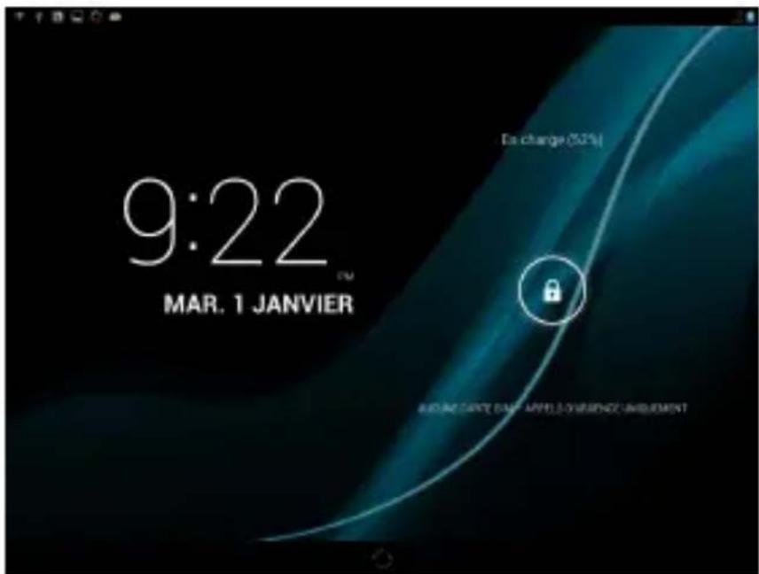 HAIER PAD D85 - Marche/Arrêt de la tablette - 3