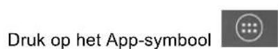 BLAUPUNKT Discovery 111C - Apps opstarten - 1