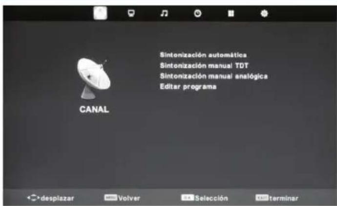 BLAUPUNKT UX32J56BTCDUGA05 - Menu de canais - 1