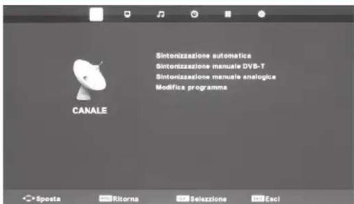 BLAUPUNKT UX32J56BTCDUGA05 - Menu canali - 1