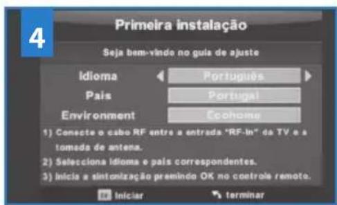 BLAUPUNKT UX32J56BTCDUGA05 - Começar - configuração inicial - 4