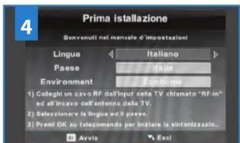 BLAUPUNKT UX32J56BTCDUGA05 - Per iniziare - impostazione iniziale - 4