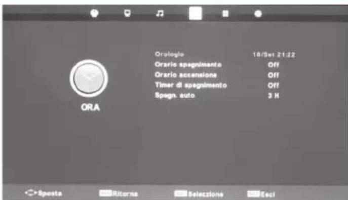BLAUPUNKT UX32J56BTCDUGA05 - Menu orario - 1