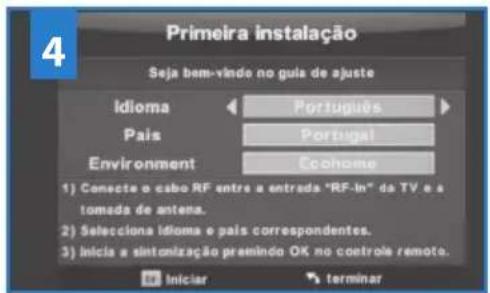 BLAUPUNKT UX26I56BTCDUGA06 - Começar – confi guração inicial - 4