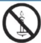 BLAUPUNKT UX26I56BTCDUGA06 - In order to prevent fi re spread, always keep candles and other open fl ames away from this product. - 1