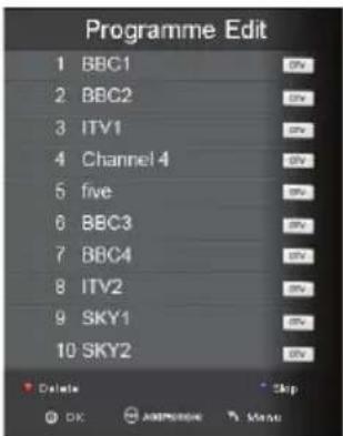 BLAUPUNKT UX26I56BTCDUGA06 - Channel menu - 2