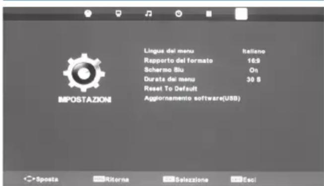BLAUPUNKT UX26I56BTCDUGA06 - Menu proprietà - 2
