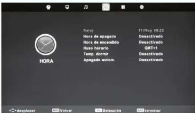BLAUPUNKT UX26I56BTCDUGA06 - Menú de hora - 1