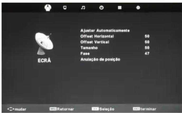 BLAUPUNKT UX26I56BTCDUGA06 - Confi gurações do monitor - 1