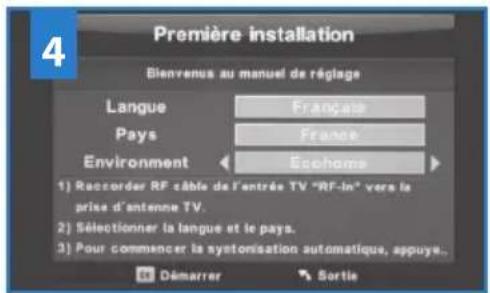 BLAUPUNKT TA21G54BTCDPG312 - Démarrage - confi guration initiale - 4