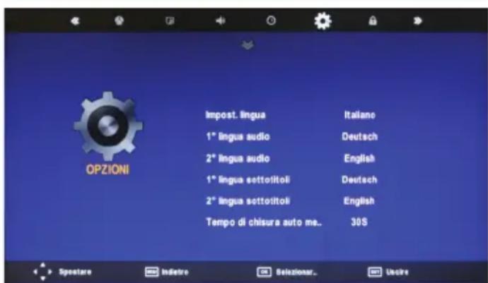 BLAUPUNKT BX42D56BFBQKUEA05 - Menu impostazione - 1