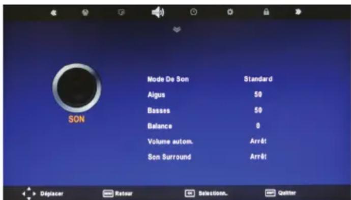 BLAUPUNKT BX42D56BFBQKUEA05 - Menu Son - 1