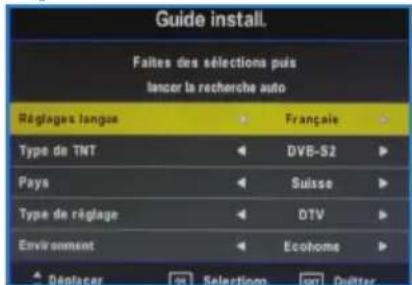 BLAUPUNKT BX42D56BFBQKUEA05 - Démarrage – configuration initiale - 3