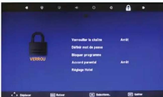 BLAUPUNKT BX42D56BFBQKUEA05 - Verrou - 1