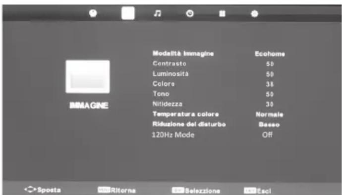 BLAUPUNKT BB32M122BBKUE740 - Menu imagini - 1