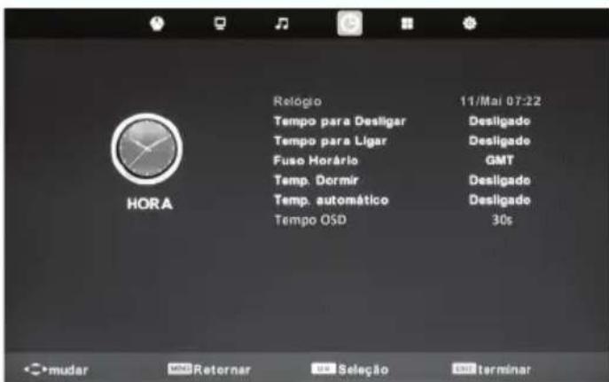 BLAUPUNKT BB32M122BBKUE740 - Menu de hora - 1