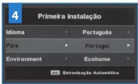 BLAUPUNKT BB32M122BBKUE740 - Começar - configuração inicial - 4