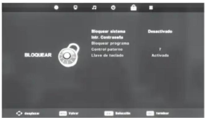 BLAUPUNKT BB32M122BBKUE740 - Menu de bloquear - 1