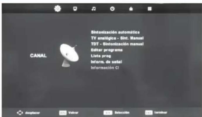 BLAUPUNKT BB32M122BBKUE740 - Menu de canais - 1