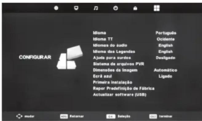 BLAUPUNKT BB32M122BBKUE740 - Menu de bloquear | Menu de config geração - 2