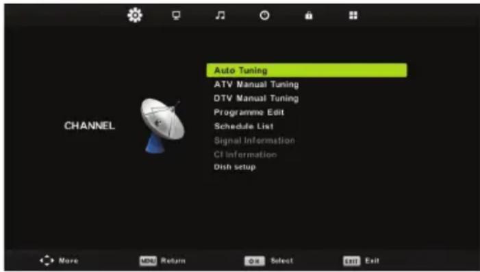 BLAUPUNKT BA32M124BBKPE826 - Channel - 1
