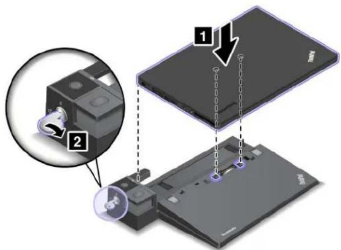 LENOVO ThinkPad L450 - Connexiond'unestationd'accueilThinkPad - 2
