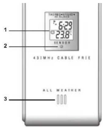 OREGON SCIENTIFIC AWS899 - SENSORE REMOTO (RTGR328N) - 1