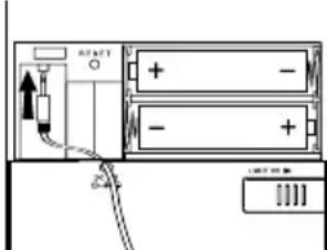 OREGON SCIENTIFIC RM338SP - Comment utiliser l'adaptateur secteur du projecteur - 1