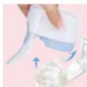 PHILIPS Avent SCD 253 - Come separare le parti - 1