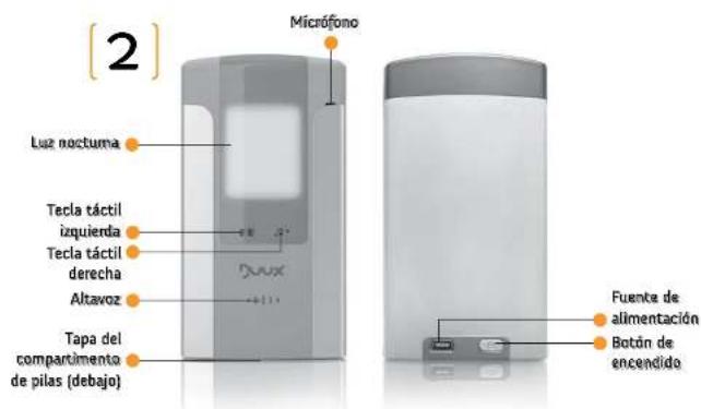 DUUX DECT baby monitor - descripción del vigilabebés - 2