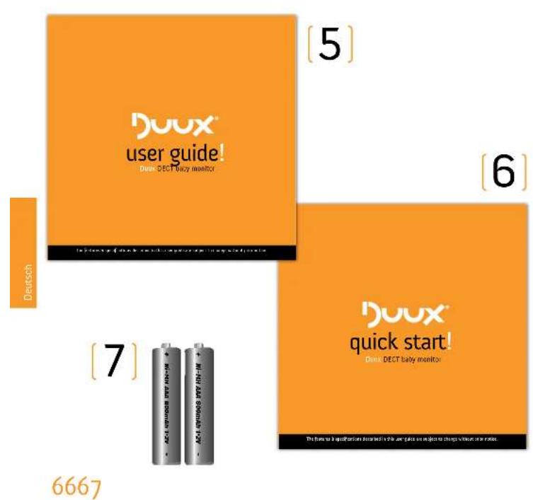 DUUX DECT baby monitor - Produktübersicht - 5