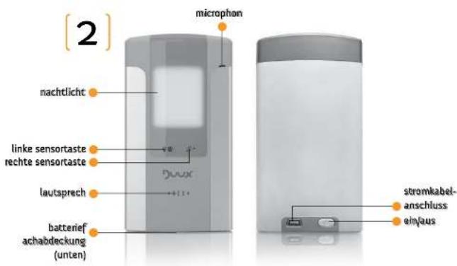 DUUX DECT baby monitor - Produktübersicht - 2