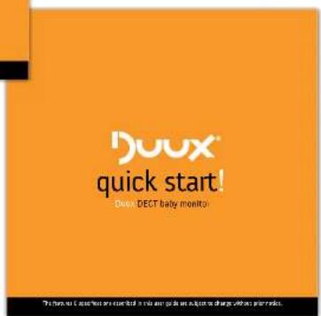 DUUX DECT baby monitor - product overview - 6