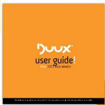DUUX DECT baby monitor - product overview - 4