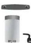 DUUX DECT baby monitor - Installation und Wechsel der Batterien - 3
