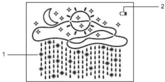 OREGON SCIENTIFIC BAR816HG - Wettervorhersagebereich - 1