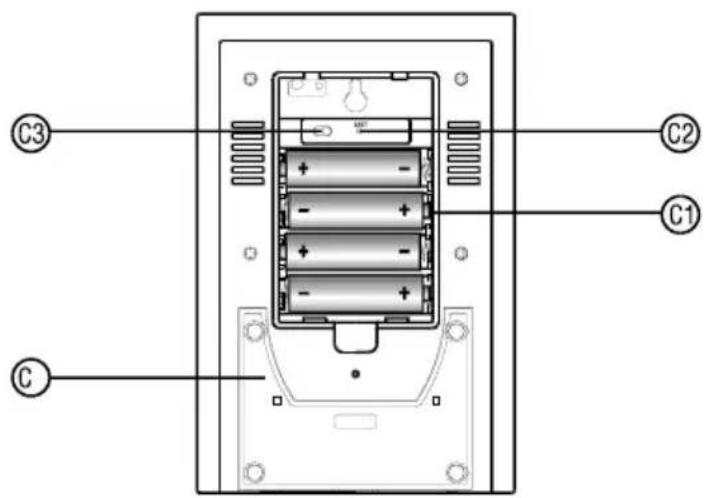 OREGON SCIENTIFIC BAR913 - B7.PULSANTEALLARMEON/OFF[ ]N/FF - 1