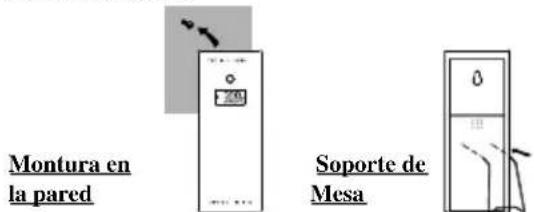 OREGON SCIENTIFIC BAR913 - COMO MONTAR LA UNIDAD REMOTA EN UNA PARED O USAR LA MESA DE APOYO - 1